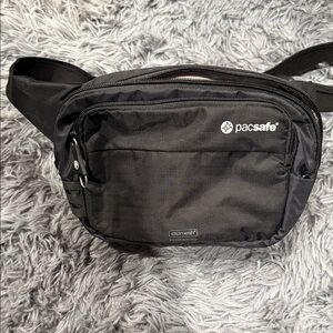 Pacsafe Black Secure Belt Bag
